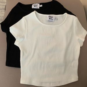 Princess Polly classic cropped tee
